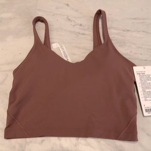 BNWT lululemon align crop tank